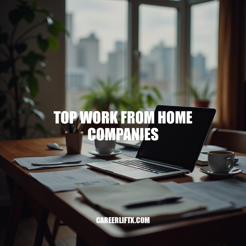 Top Work From Home Companies List 2023